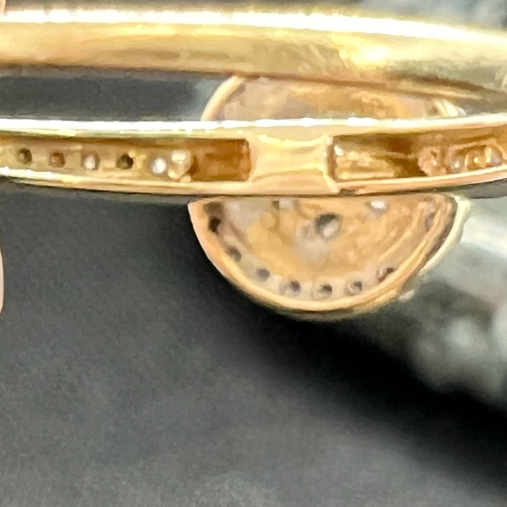 EUC 💎 FLOWER CLUSTER RING - Picture 10 of 12